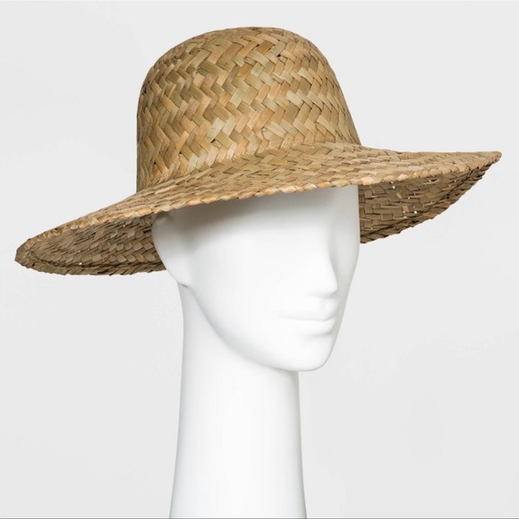 NWT universal thread round adjustable straw hat - Picture 5 of 6